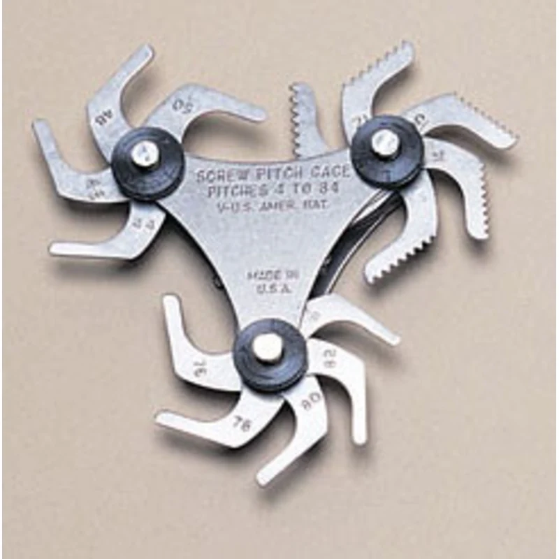 PEC Tools Model# 5651, Screw Pitch Gage #4-84 (51 Leaf) - SPG-396